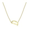 Letter D Silver Necklace SPE-5518